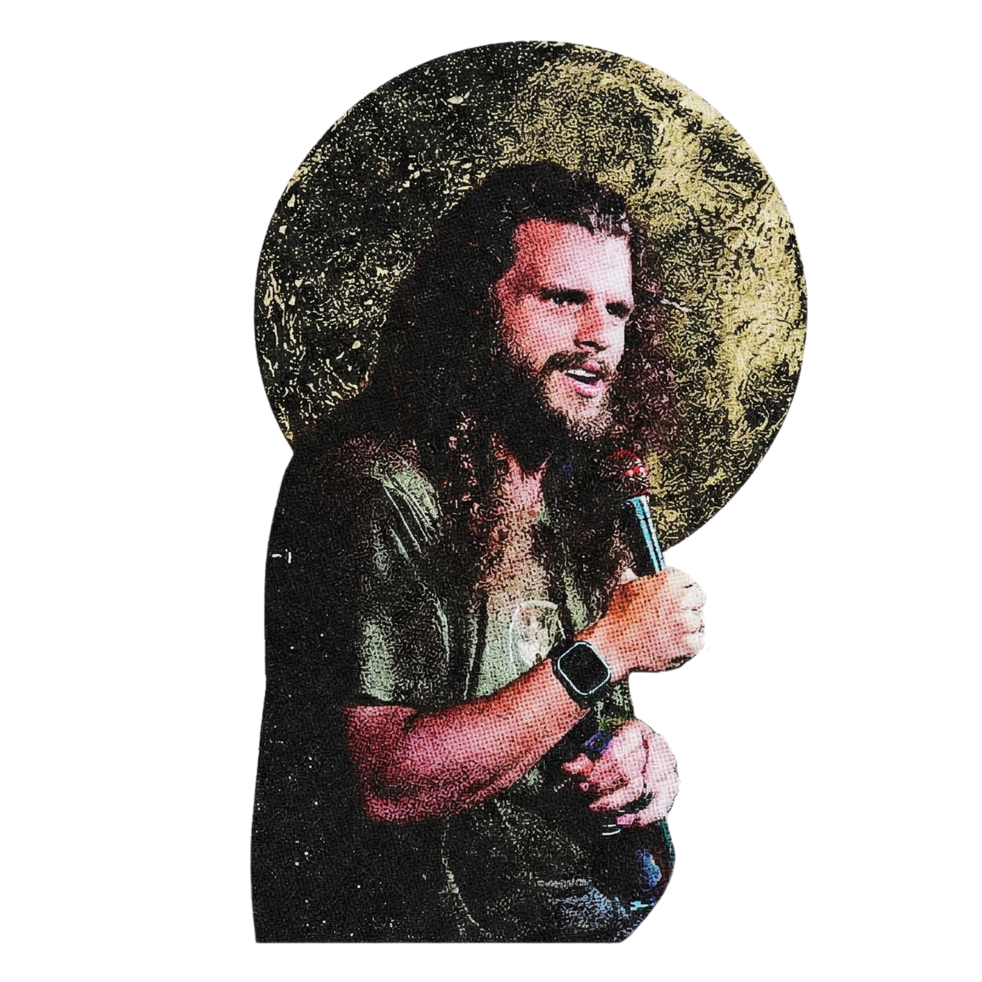 Mark Gagnon close-up with moon